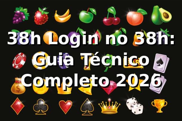 38h Login no 38h: Guia Técnico Completo 2026 🎯